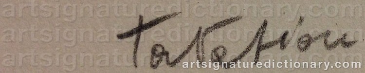Signature by Ernesto TATAFIORE