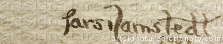 Signature by Lars RAMSTEDT