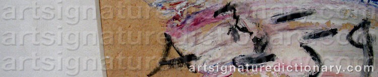Signature by Anatolii Timofeevich ‘Az’ ZVEREV