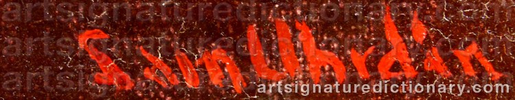 Signature by Sam UHRDIN