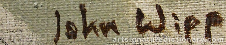 Signature by John WIPP