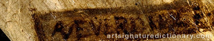 Authentic signature by Allaert Van EVERDINGEN on  artwork