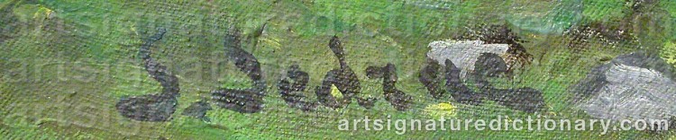 Signature by Serge Agababian SEDRAC