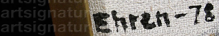 Signature by Sven-Olof EHRÉN