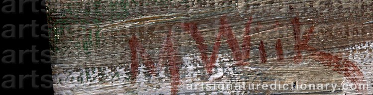 Signature by Maria WIIK