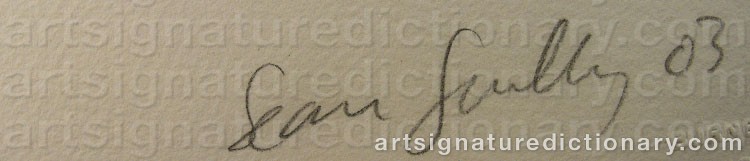 Signature by Sean SCULLY