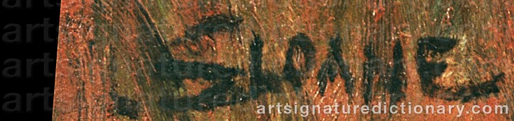 Signature by Eric SLOANE