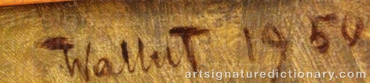 Signature by Axel WALLERT