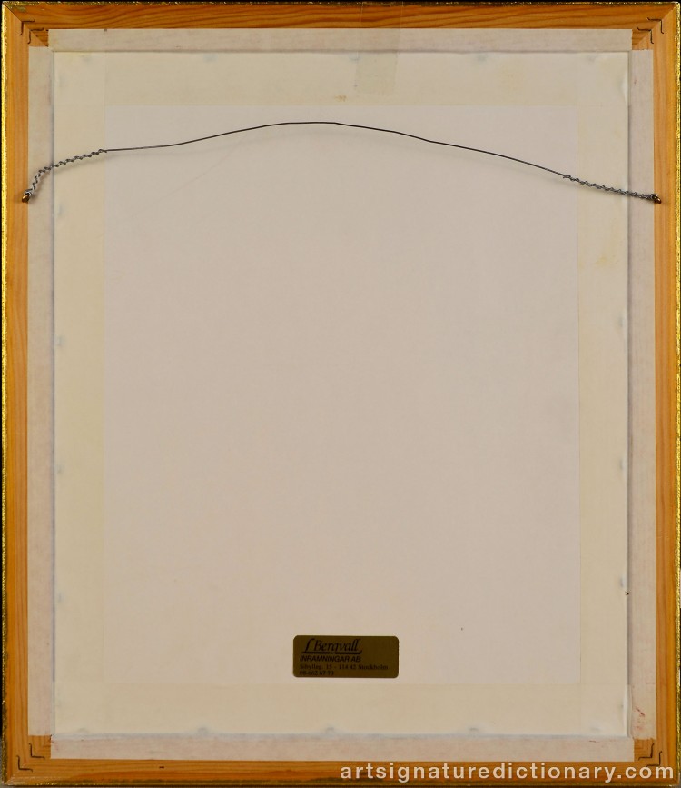 Close-up details showing Jenny NYSTRÖM signature forgery characteristics