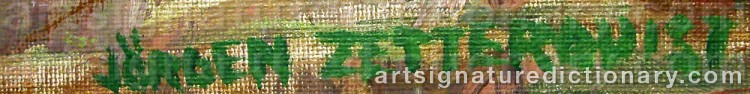Signature by Jörgen ZETTERQUIST