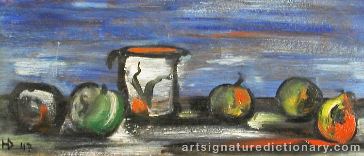 Close-up details showing Helge DAHLMAN signature forgery characteristics