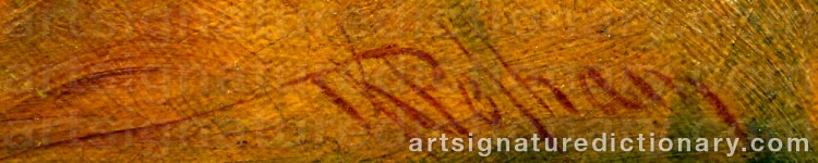Signature by Thomas Kent PELHAM