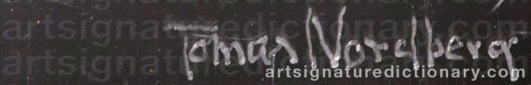 Signature by Tomas NORDBERG
