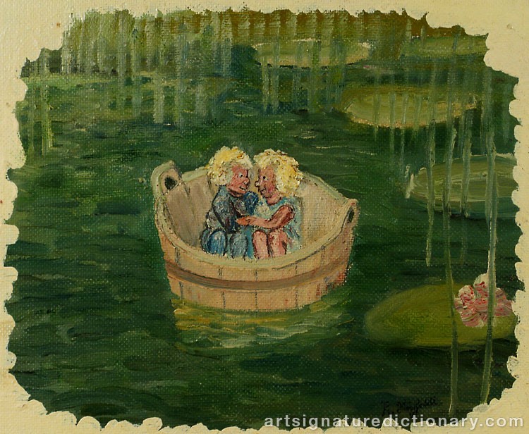 Close-up details showing Robert HÖGFELDT signature forgery characteristics