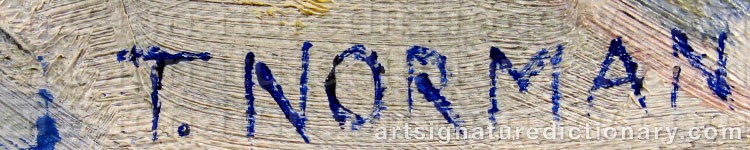Signature by Torsten NORMAN