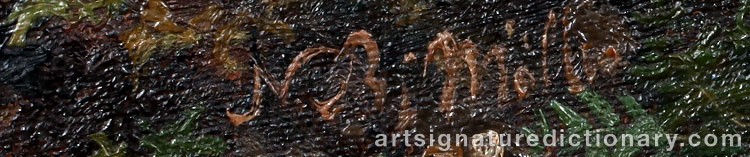 Signature by Niels Bjørnsen MØLLER