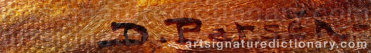 Signature by David PARSEN