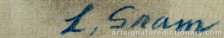 Signature by Lennart GRAM