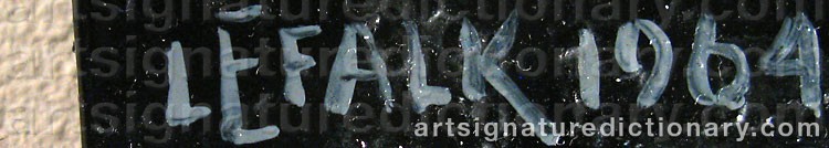 Signature by Lars Erik FALK