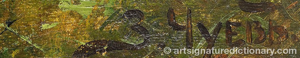 Authentic signature by Zakhar Afanasievich CHUEV on artwork