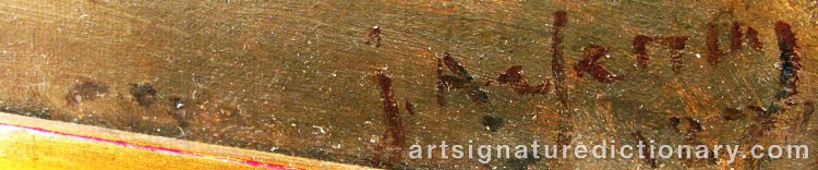 Signature by John ARSENIUS