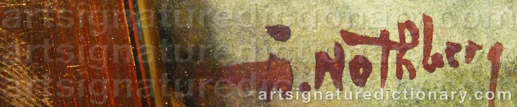 Signature by Åke NOTHBERG