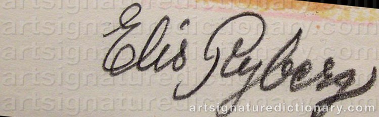 Signature by Elis RYBERG
