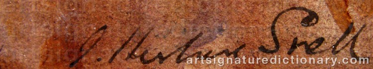 Signature by James Herbert SNELL