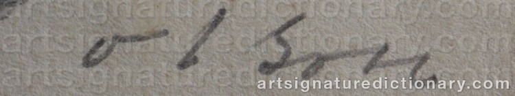 Signature by Ove OLSON