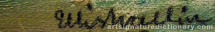 Signature by Ellis WALLIN