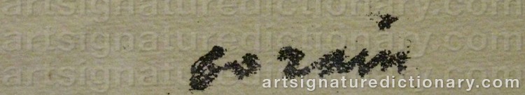 Signature by Jean Louis FORAIN