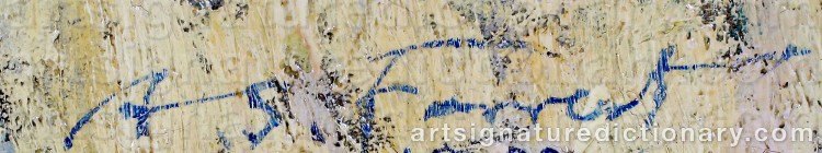 Authentic signature by Archibald Stevenson FORREST on Painting/Watercolour artwork