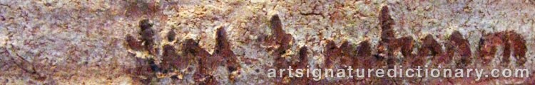 Signature by Liss ERIKSSON