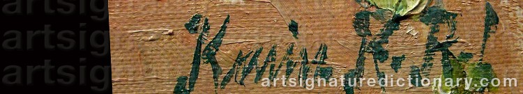 Signature by Karin KARLSSON