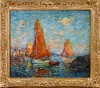 Close-up details showing Vincent Van GOGH signature forgery characteristics