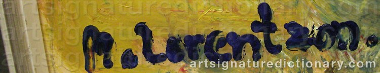 Signature by Monica LORENTZON