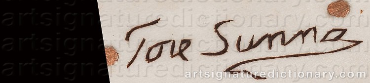 Signature by Tore (Sami Artist) SUNNA