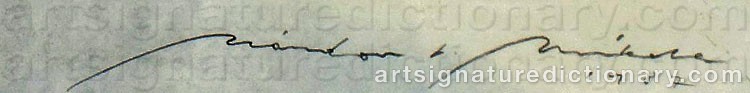 Signature by Nandor MIKOLA