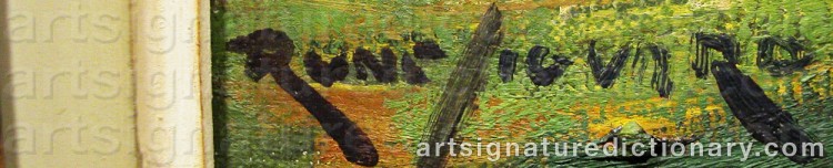 Signature by Rune SIGVARD