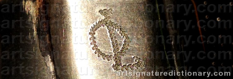 Authentic signature by Olle (Sami Artist) LARSSON on Other artwork