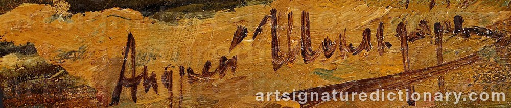 Signature by Andrei Nikolaievich SCHILDER