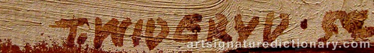 Signature by Tore WIDERYD