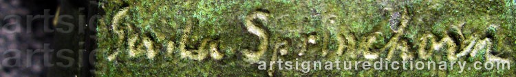 Signature by Gerda SPRINCHORN