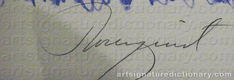 Signature by James ROSENQUIST
