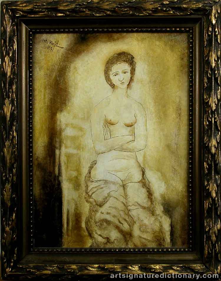 Close-up details showing Unto KOISTINEN signature forgery characteristics