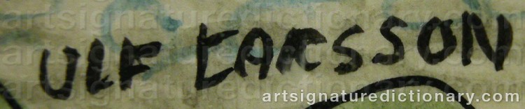 Signature by Ulf LARSSON