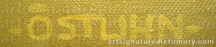 Signature by Barbro ÖSTLIHN