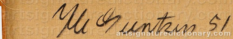 Signature by Ib GEERTSEN