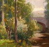 Close-up details showing Jean Baptiste Camille COROT signature forgery characteristics