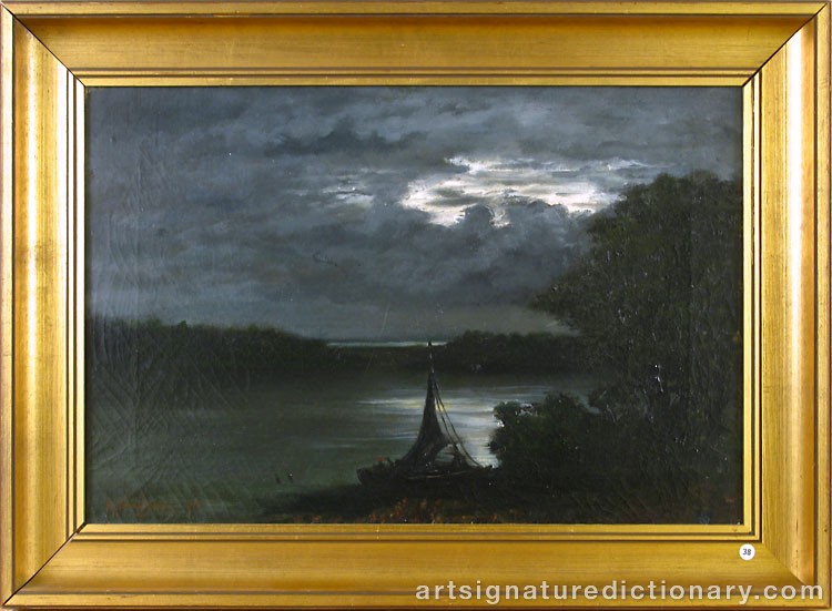 Close-up details showing Axel Wilhelm NORDGREN signature forgery characteristics